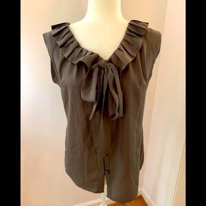 Banana Republic gray blouse, size M